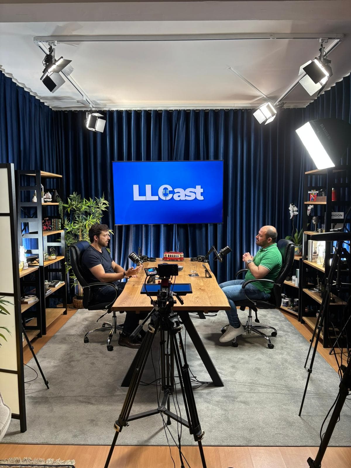 Produção de videocast profissional
