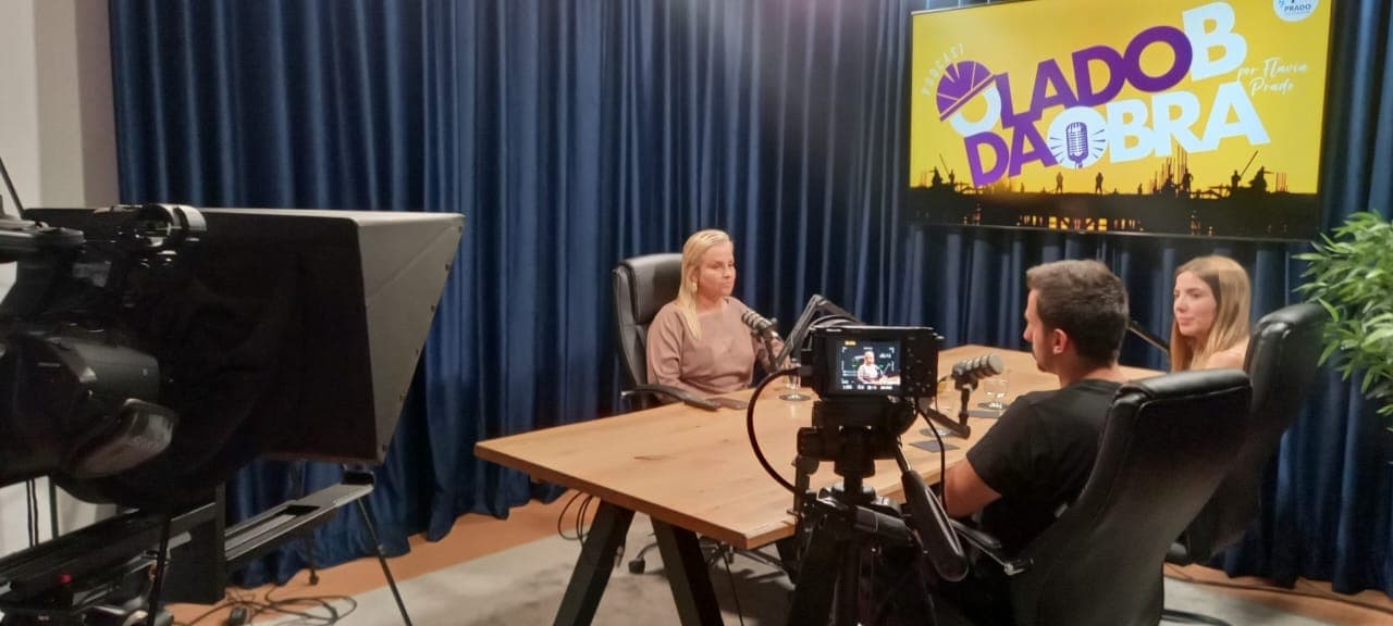 Produção de videocast profissional